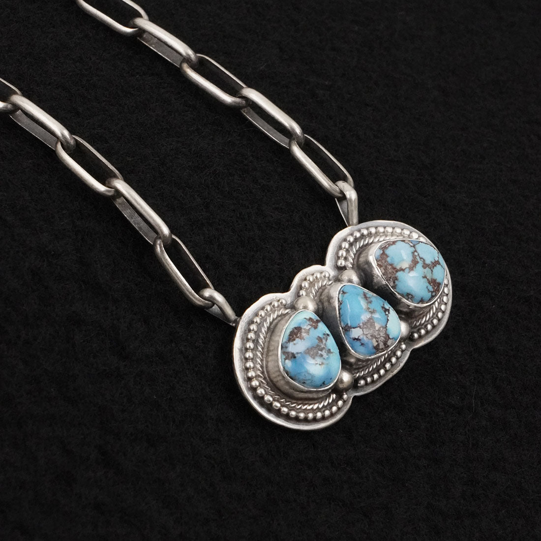 Kathleen Livingston Turquoise & Sterling Silver Necklace