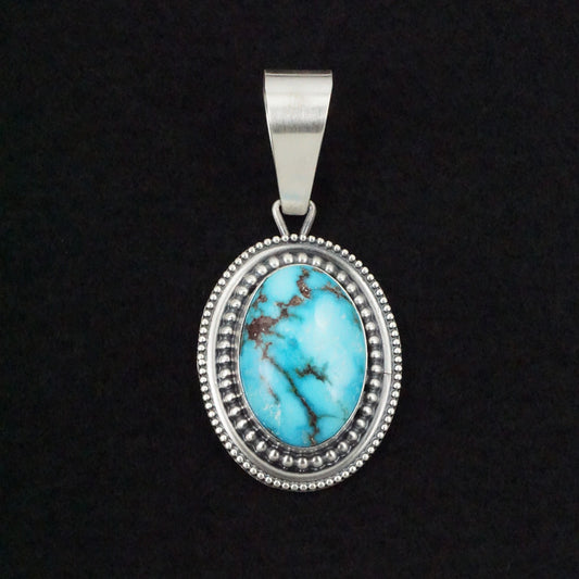 Daniel Benally Turquoise & Sterling Silver Pendant