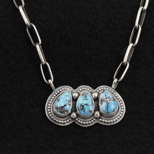 Kathleen Livingston Turquoise & Sterling Silver Necklace