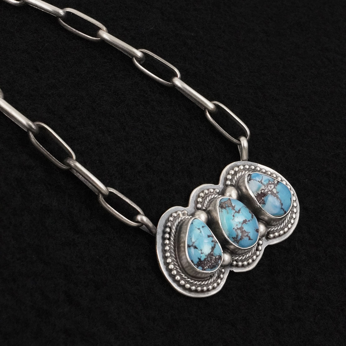 Kathleen Livingston Turquoise & Sterling Silver Necklace