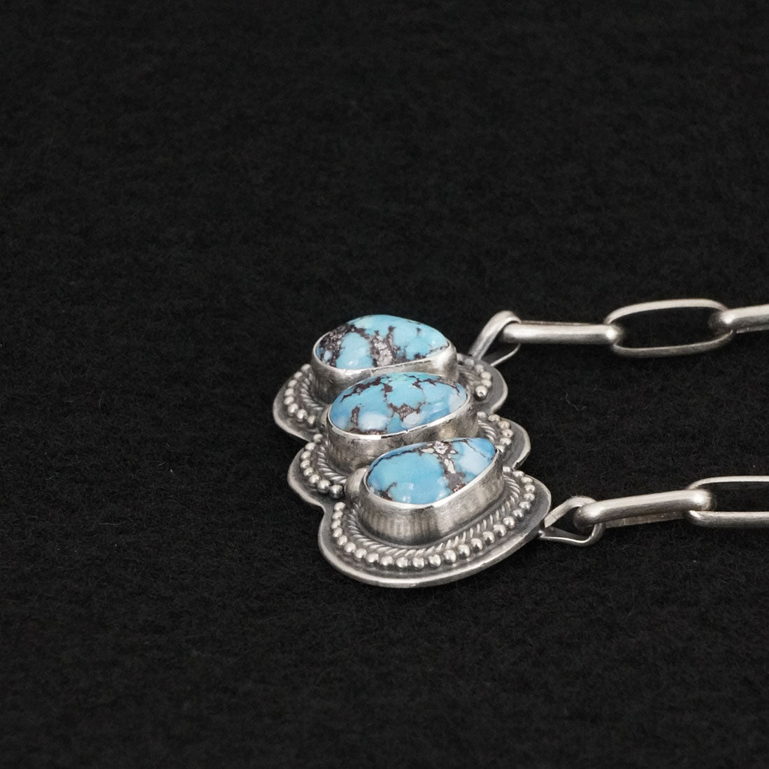 Kathleen Livingston Turquoise & Sterling Silver Necklace