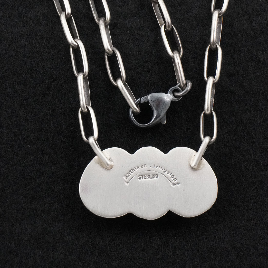 Kathleen Livingston Turquoise & Sterling Silver Necklace