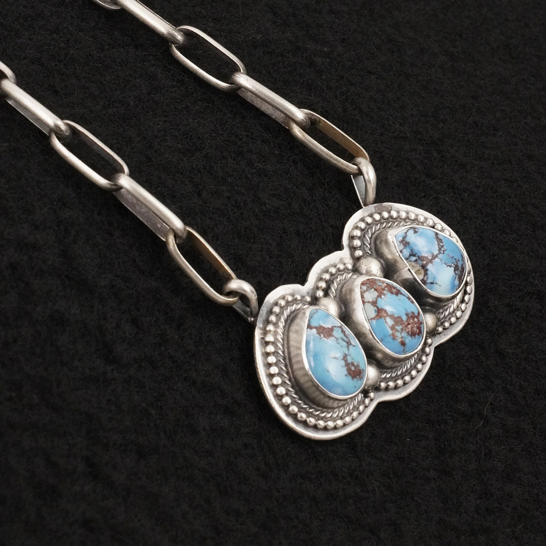 Kathleen Livingston Turquoise & Sterling Silver Necklace