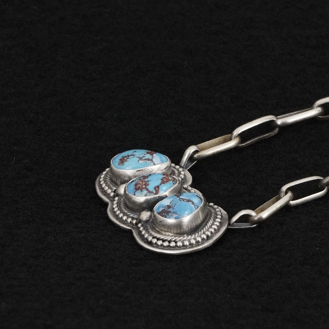 Kathleen Livingston Turquoise & Sterling Silver Necklace