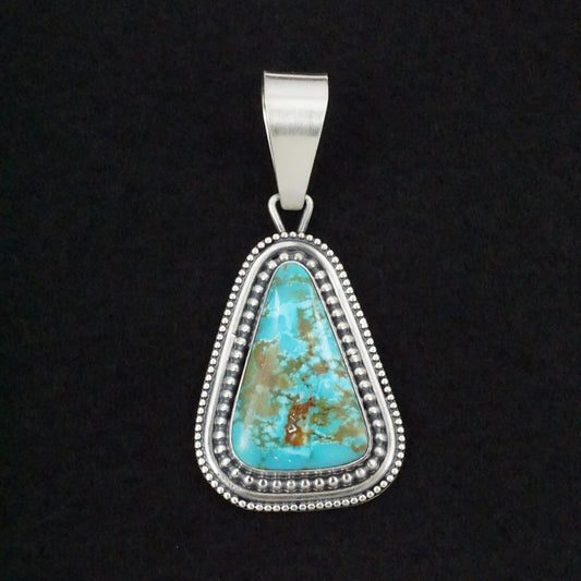 Daniel Benally Turquoise & Sterling Silver Pendant