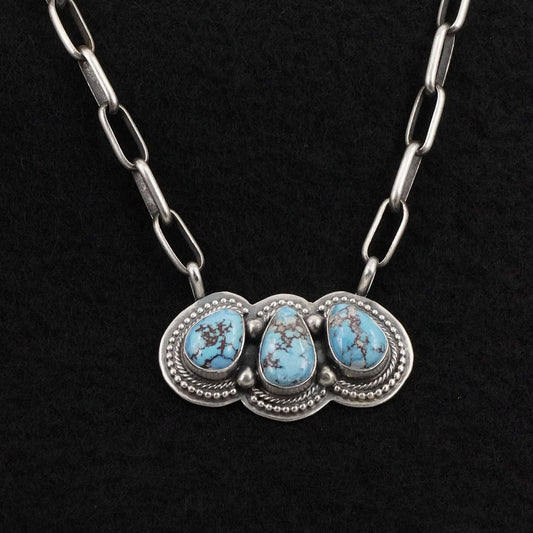 Kathleen Livingston Turquoise & Sterling Silver Necklace