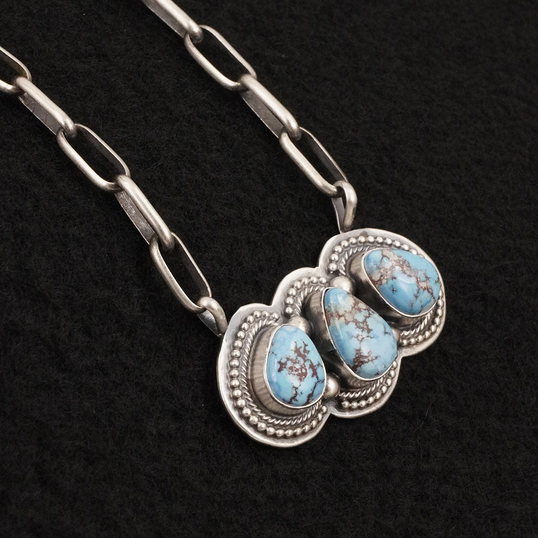 Kathleen Livingston Turquoise & Sterling Silver Necklace