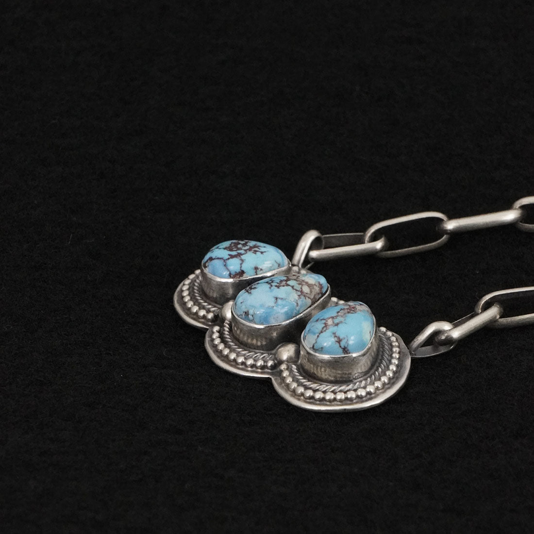 Kathleen Livingston Turquoise & Sterling Silver Necklace