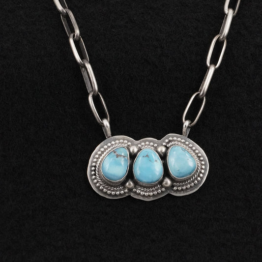 Kathleen Livingston Turquoise & Sterling Silver Necklace