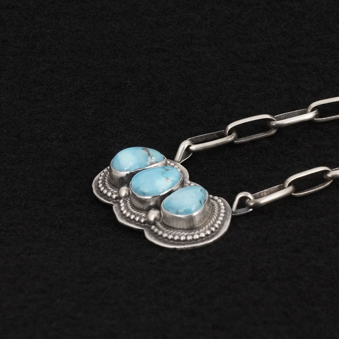 Kathleen Livingston Turquoise & Sterling Silver Necklace