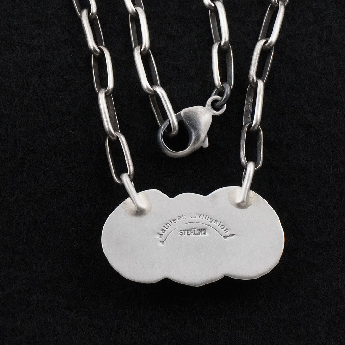 Kathleen Livingston Turquoise & Sterling Silver Necklace