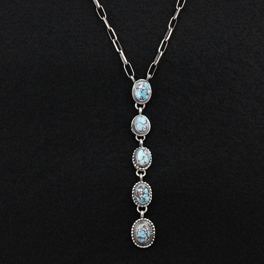Bobby Johnson Turquoise & Sterling Silver Necklace