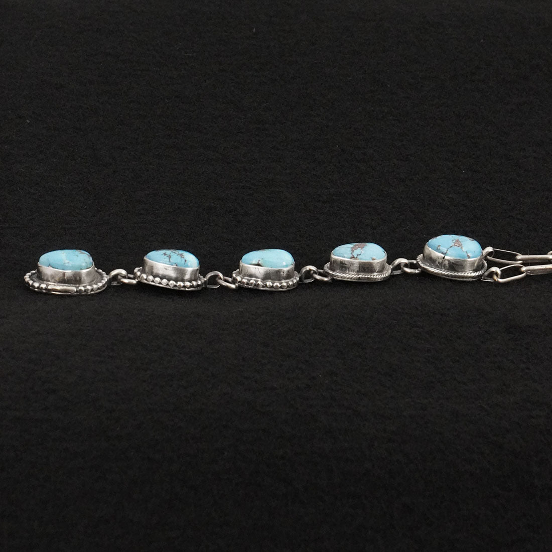 Bobby Johnson Turquoise & Sterling Silver Necklace