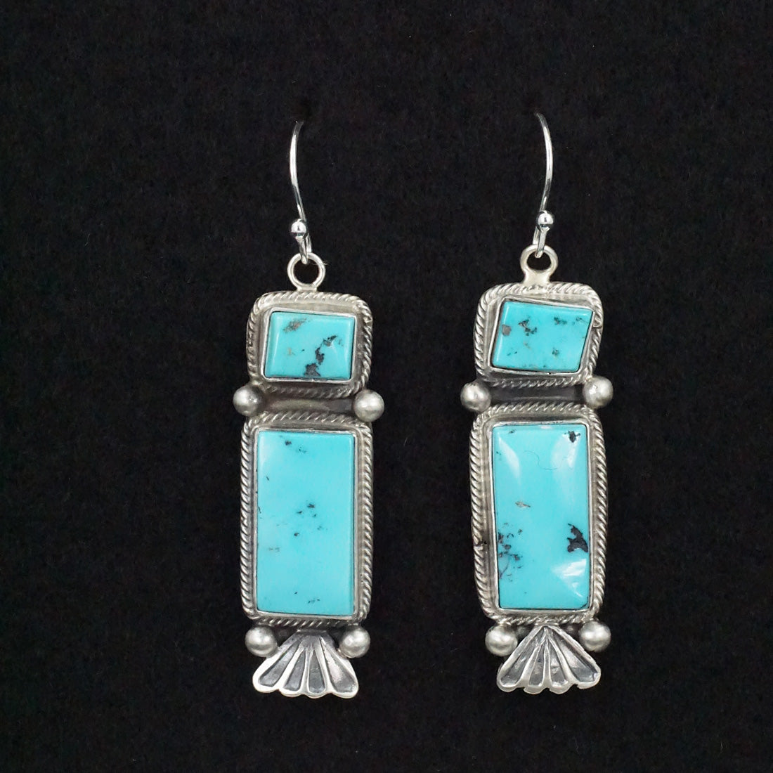 Paul Livingston Turquoise & Sterling Silver Necklace Set