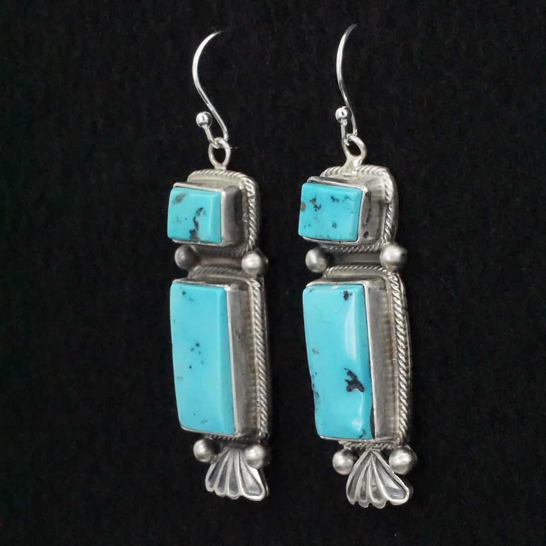 Paul Livingston Turquoise & Sterling Silver Necklace Set