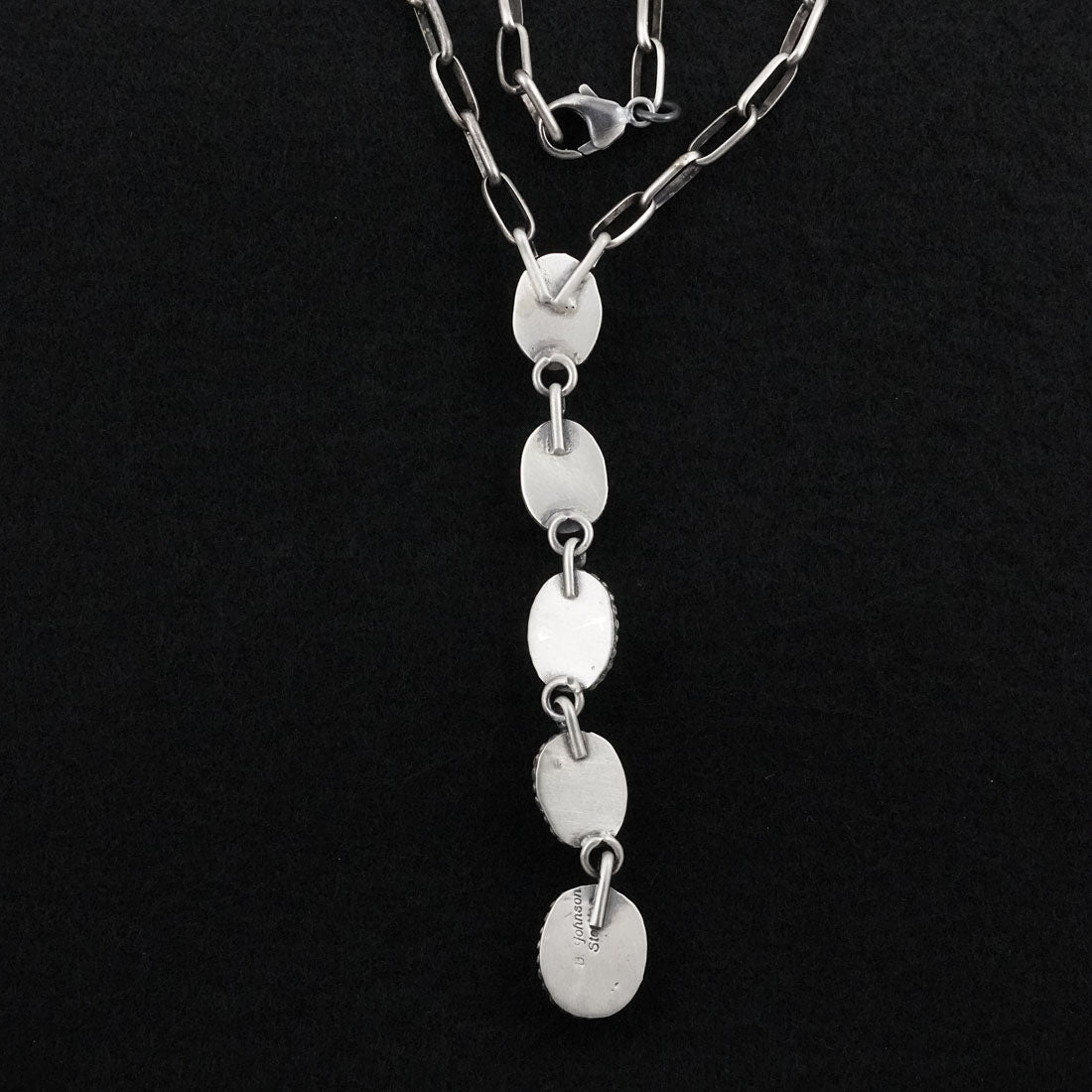 Bobby Johnson Turquoise & Sterling Silver Necklace