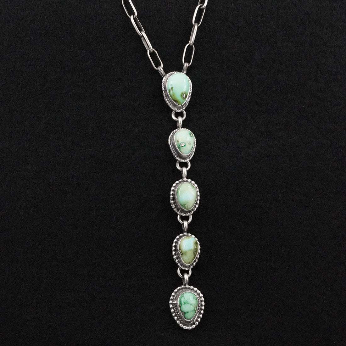 Bobby Johnson Turquoise & Sterling Silver Necklace