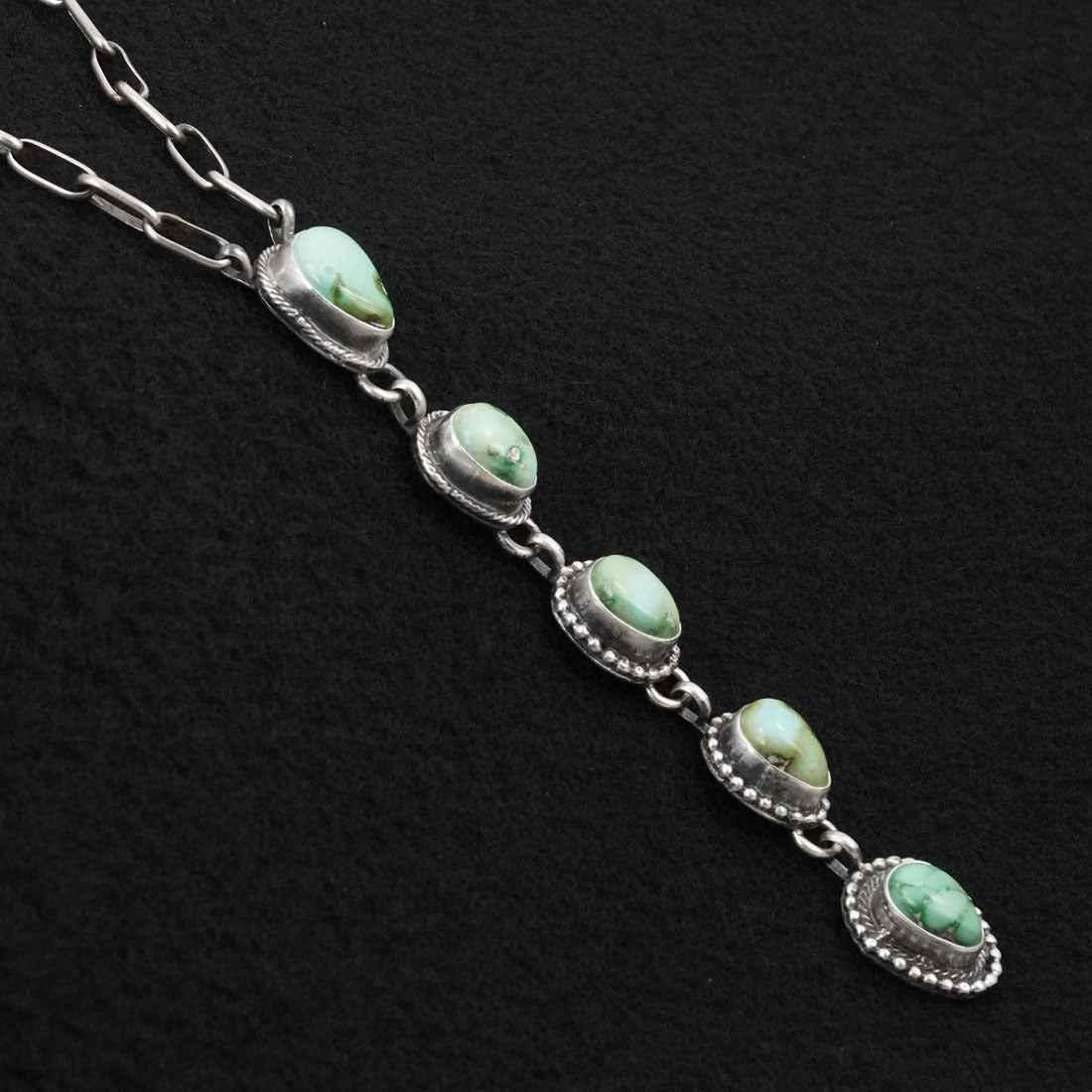 Bobby Johnson Turquoise & Sterling Silver Necklace