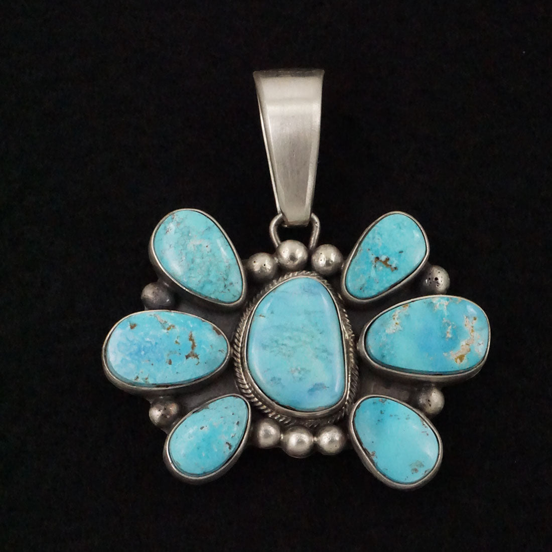 Kathleen Livingston Turquoise & Sterling Silver Pendant