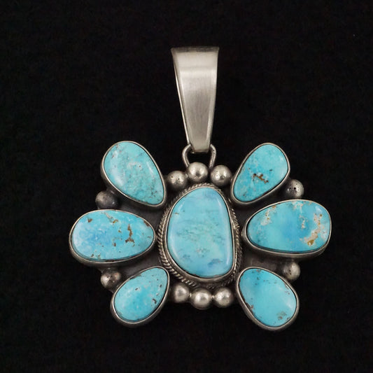 Kathleen Livingston Turquoise & Sterling Silver Pendant