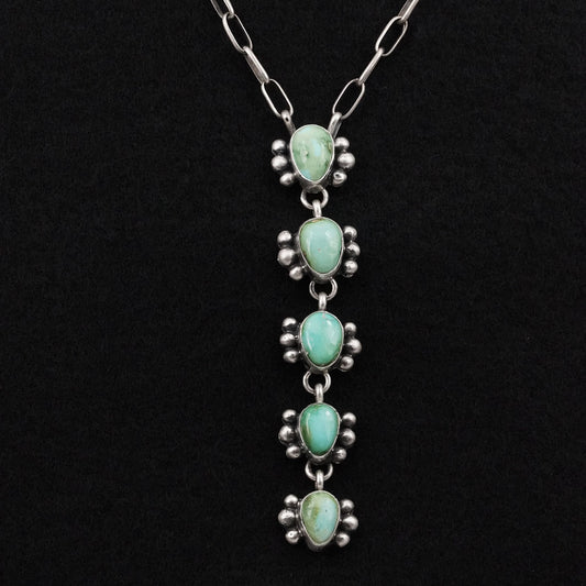 Bobby Johnson Turquoise & Sterling Silver Necklace