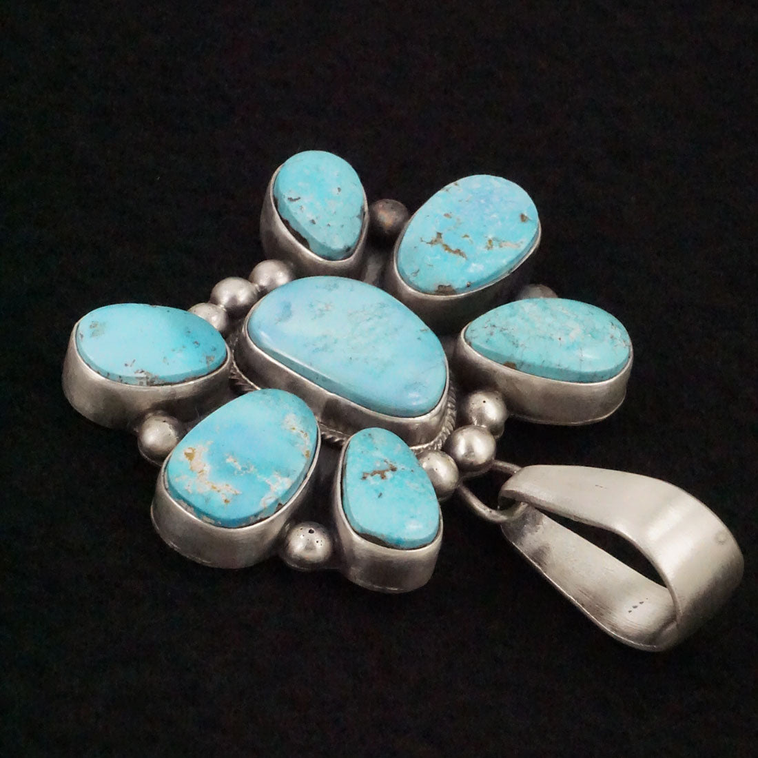 Kathleen Livingston Turquoise & Sterling Silver Pendant