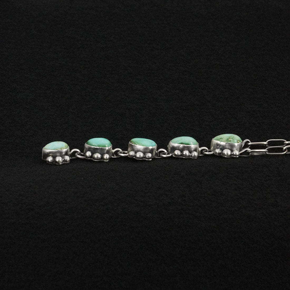 Bobby Johnson Turquoise & Sterling Silver Necklace