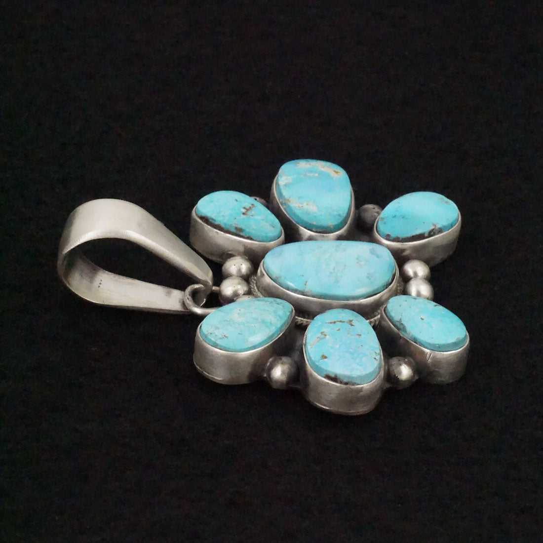 Kathleen Livingston Turquoise & Sterling Silver Pendant