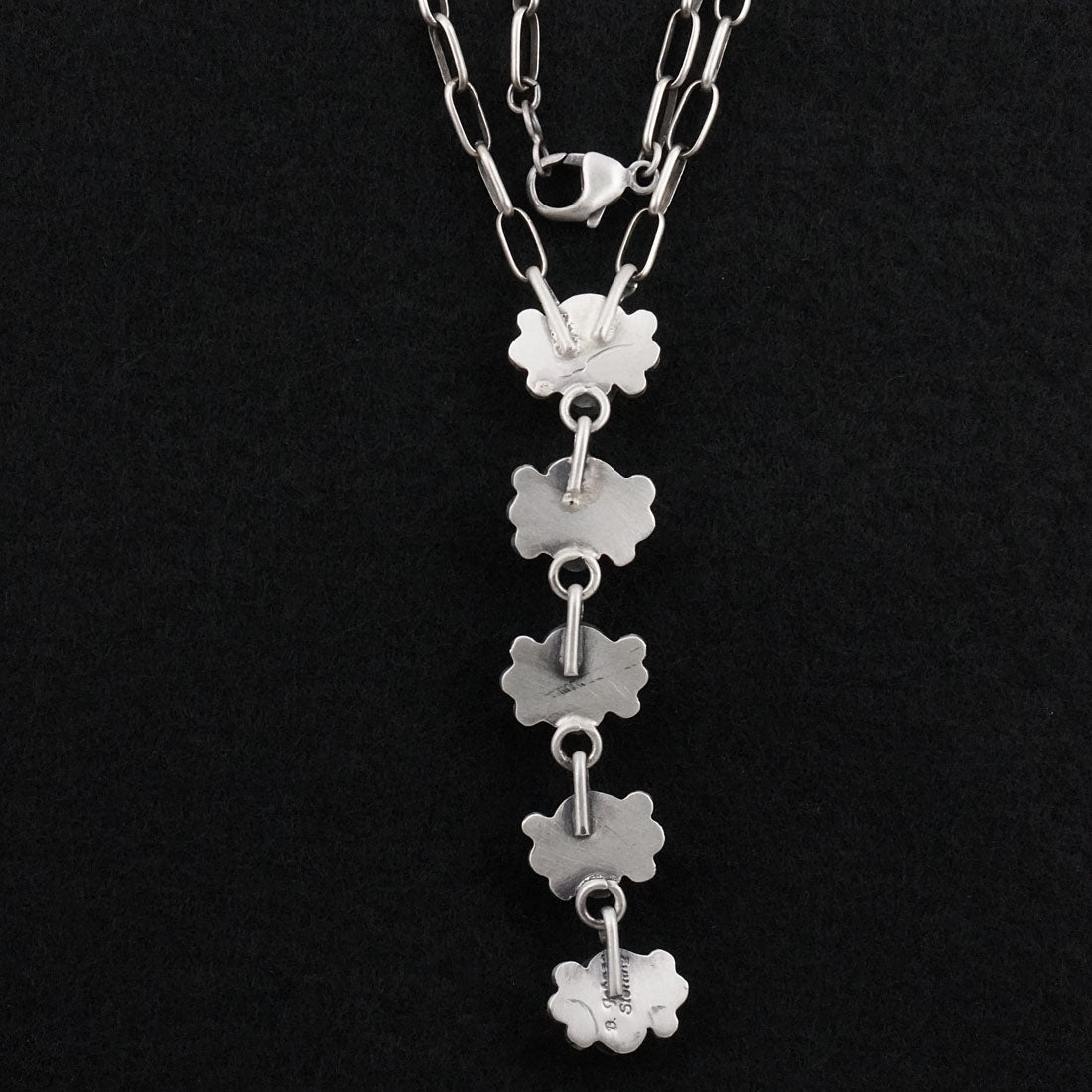 Bobby Johnson Turquoise & Sterling Silver Necklace