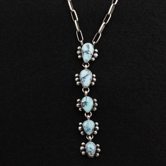 Bobby Johnson Turquoise & Sterling Silver Necklace