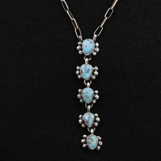 Bobby Johnson Turquoise & Sterling Silver Necklace