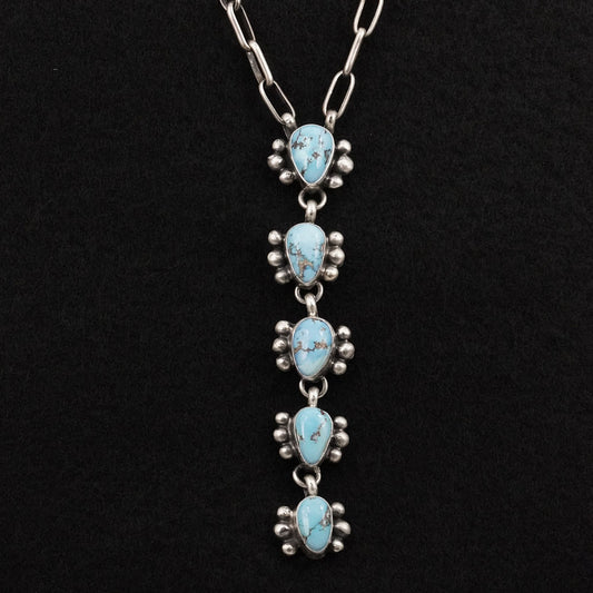 Bobby Johnson Turquoise & Sterling Silver Necklace
