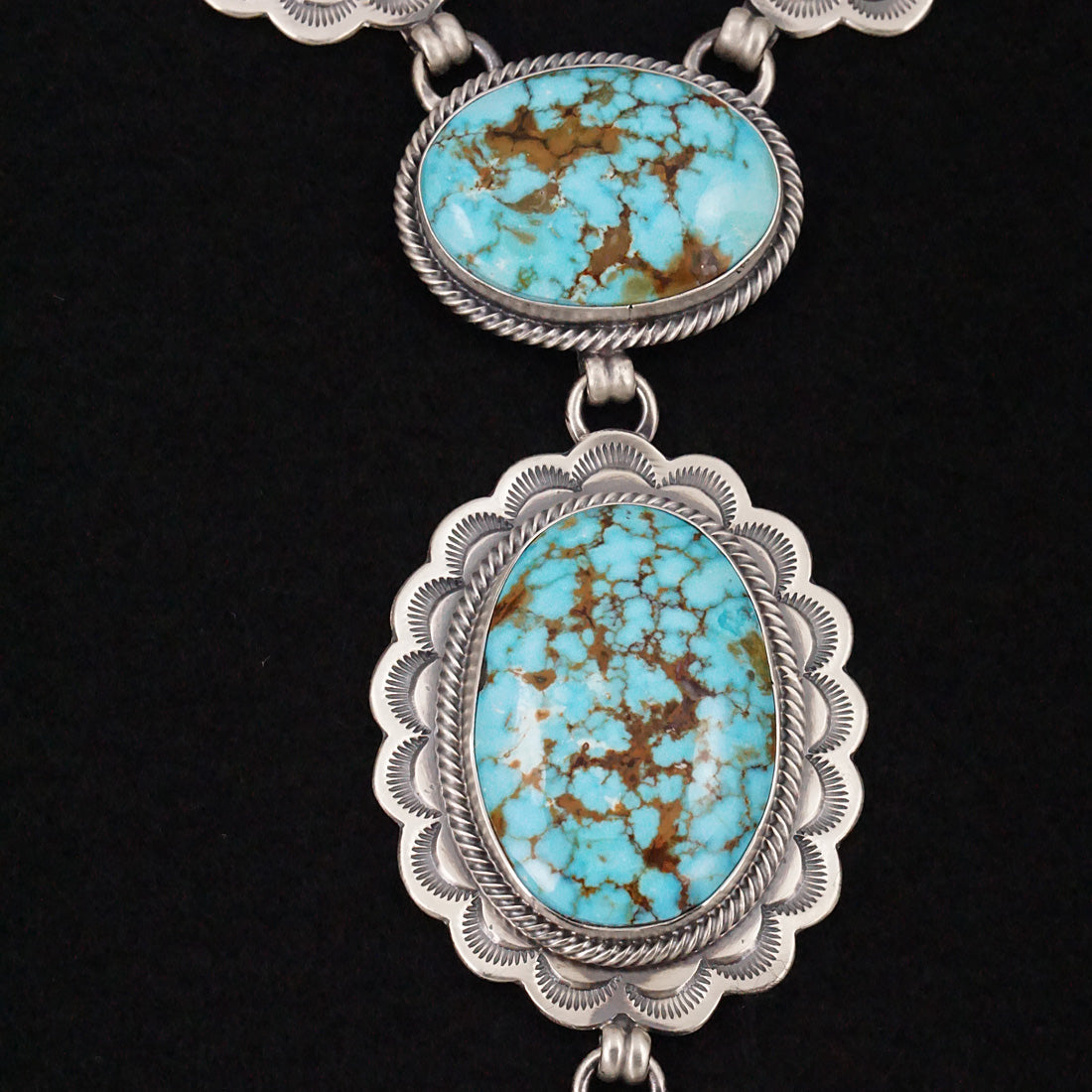 Randy Boyd Turquoise & Sterling Silver Necklace Set