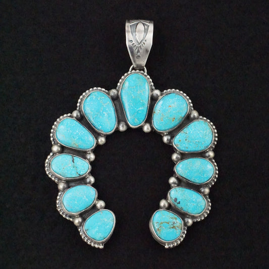 Kathleen Livingston Turquoise & Sterling Silver Pendant