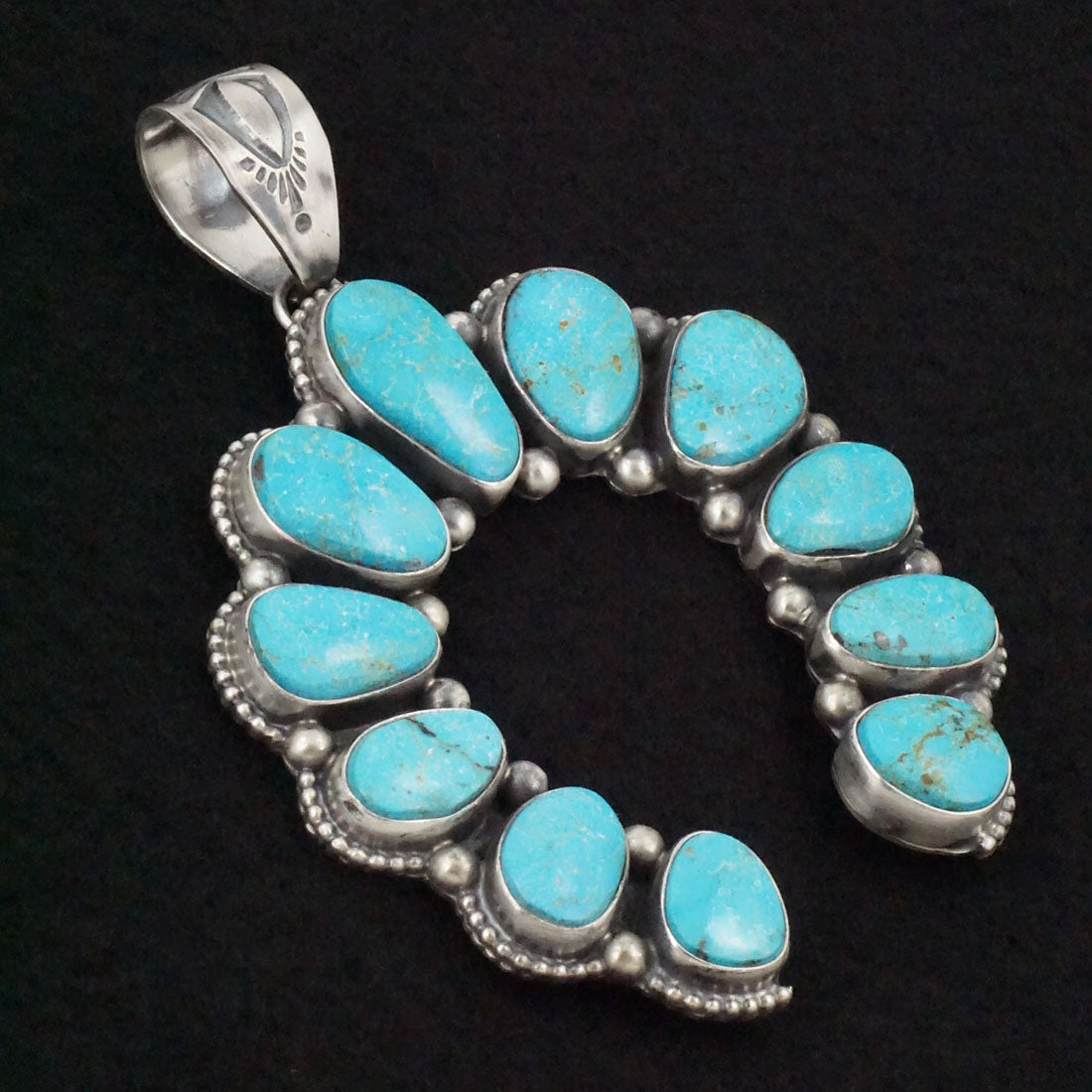 Kathleen Livingston Turquoise & Sterling Silver Pendant