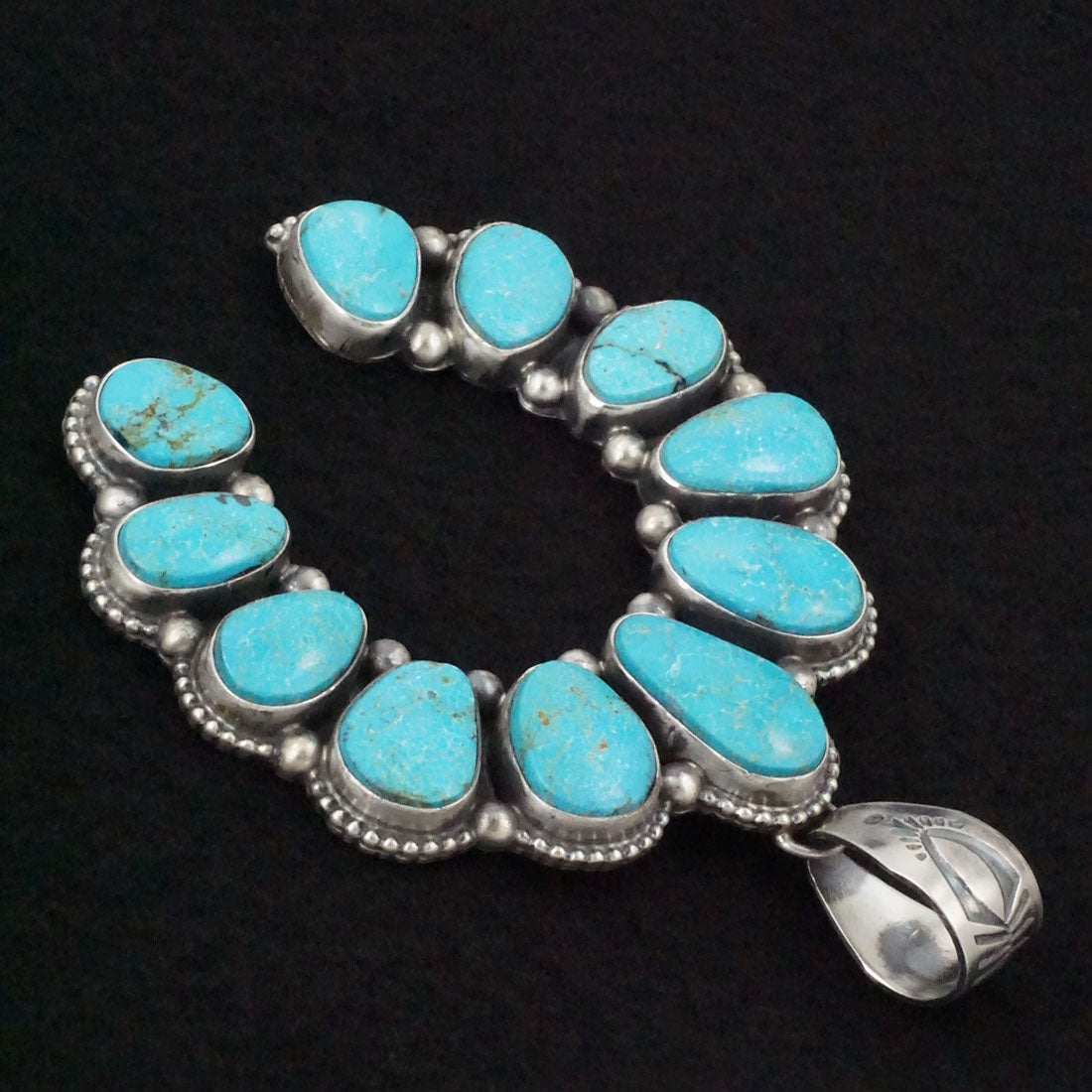 Kathleen Livingston Turquoise & Sterling Silver Pendant