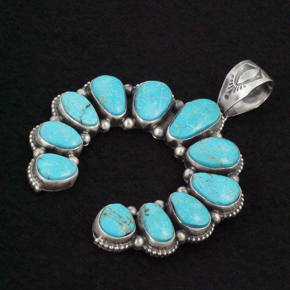 Kathleen Livingston Turquoise & Sterling Silver Pendant