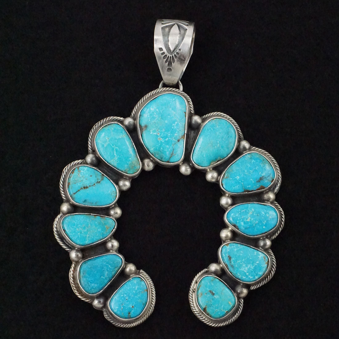 Kathleen Livingston Turquoise & Sterling Silver Pendant