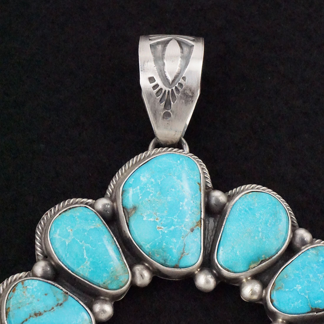 Kathleen Livingston Turquoise & Sterling Silver Pendant