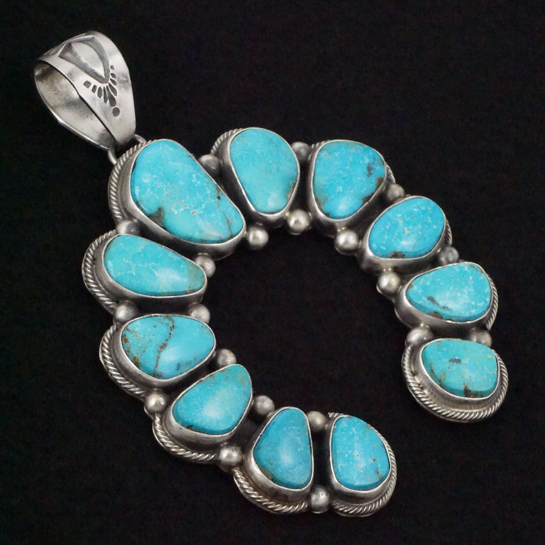 Kathleen Livingston Turquoise & Sterling Silver Pendant