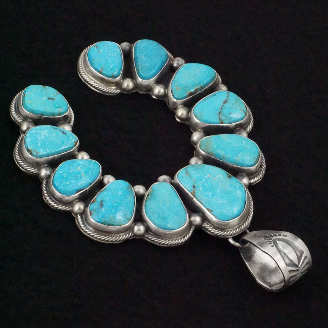 Kathleen Livingston Turquoise & Sterling Silver Pendant