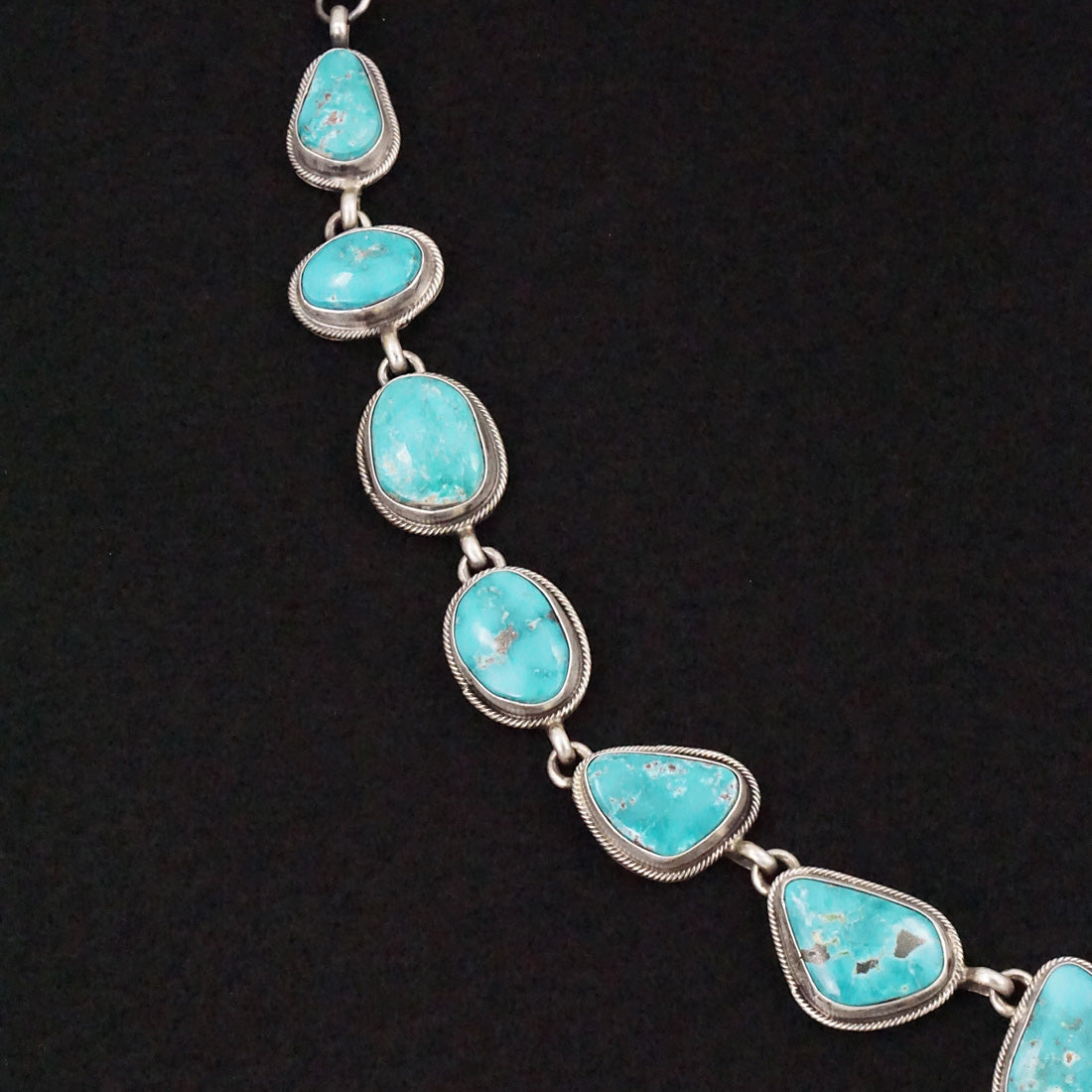 Darrin Livingston Turquoise & Sterling Silver Necklace Set