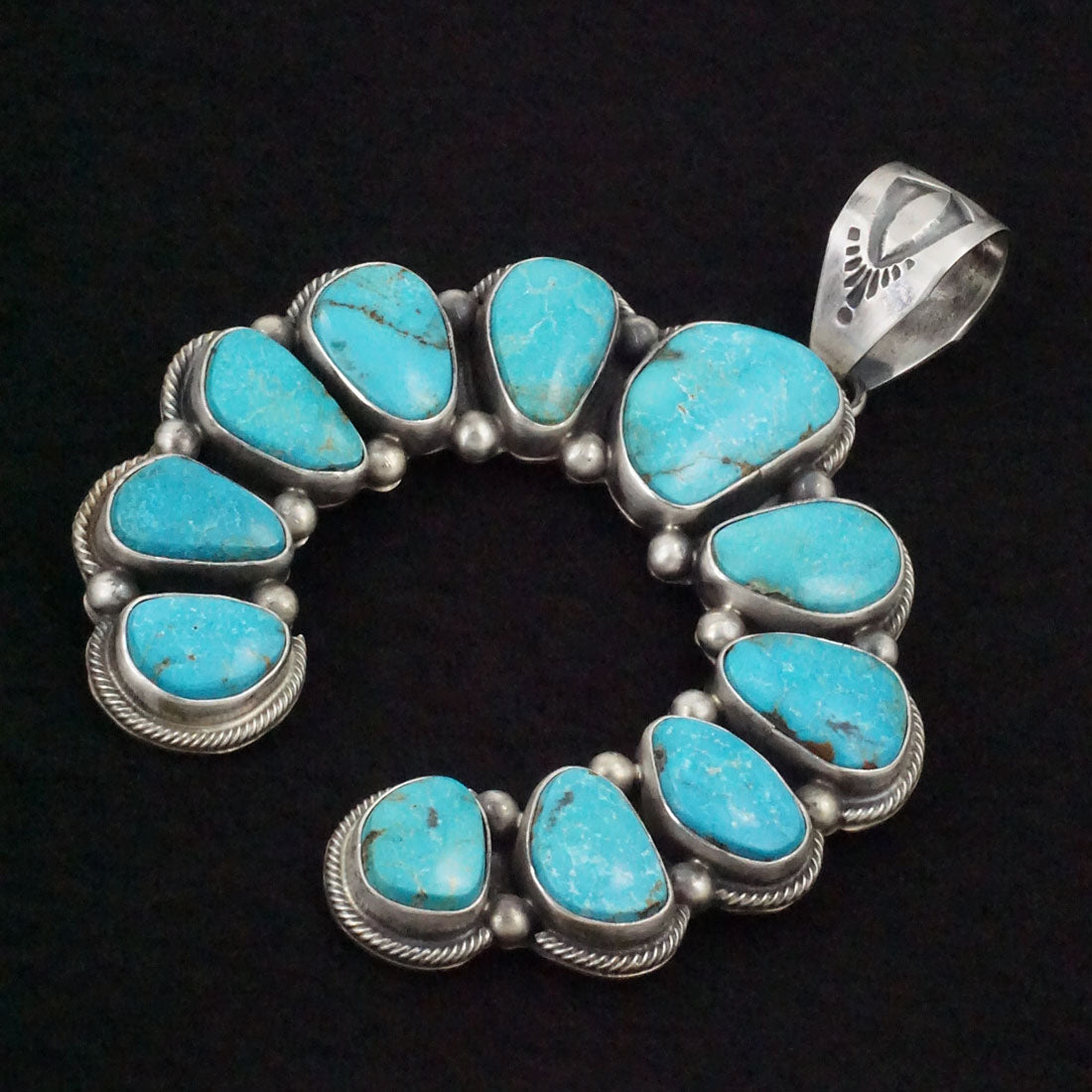 Kathleen Livingston Turquoise & Sterling Silver Pendant