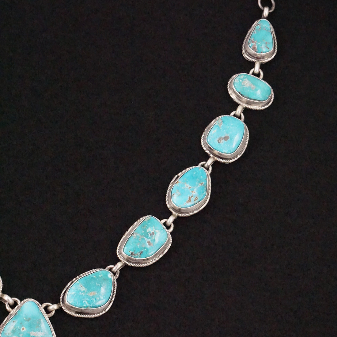 Darrin Livingston Turquoise & Sterling Silver Necklace Set