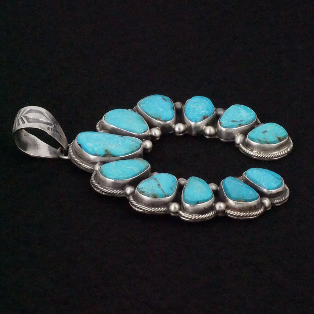 Kathleen Livingston Turquoise & Sterling Silver Pendant