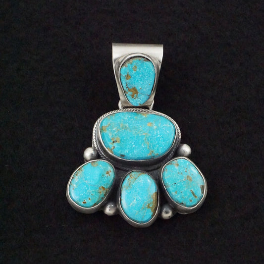 Kathleen Livingston Turquoise & Sterling Silver Pendant