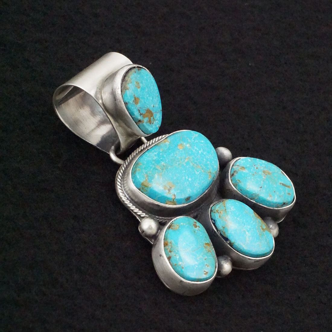 Kathleen Livingston Turquoise & Sterling Silver Pendant