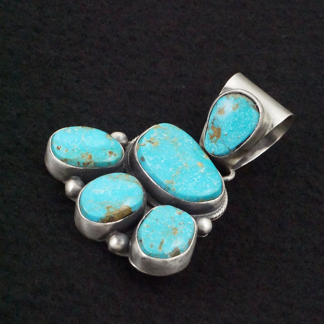 Kathleen Livingston Turquoise & Sterling Silver Pendant