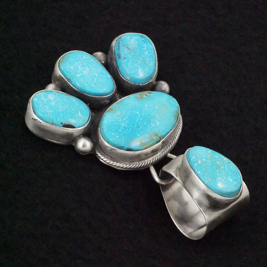 Kathleen Livingston Turquoise & Sterling Silver Pendant