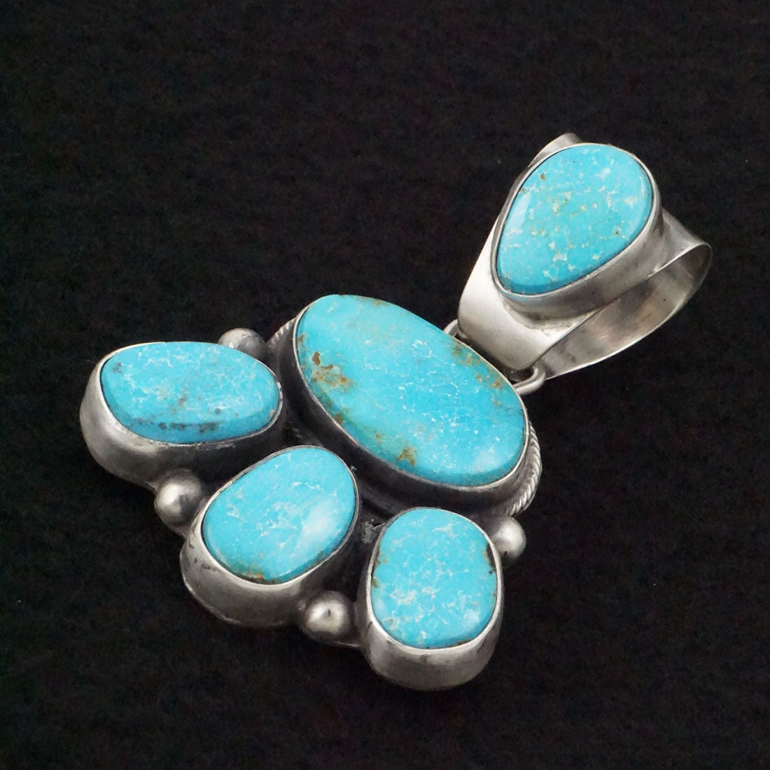 Kathleen Livingston Turquoise & Sterling Silver Pendant